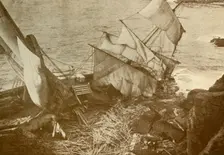 Wrecked on the Lizard c1930. Creator: Unknown
