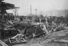 Wrecking Palace of the Fans ballpark, Cincinnati (baseball), 1911. Creator: Bain News Service