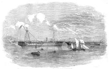 Wrecks of the "Caduceus" and the Steamer "Melbourne", 1854. Creator: Unknown