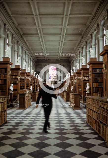 Wren Library, Trinity College, Cambridge University, Cambridgeshire, 1967. Artist: Tony Evans