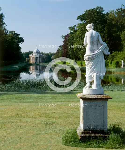 Wrest Park House and Gardens, Bedfordshire, c1990-c2002. Artist: John Critchley.