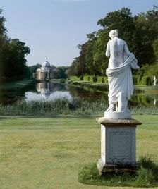 Wrest Park House and Gardens, Bedfordshire, c1990-c2002. Artist: John Critchley