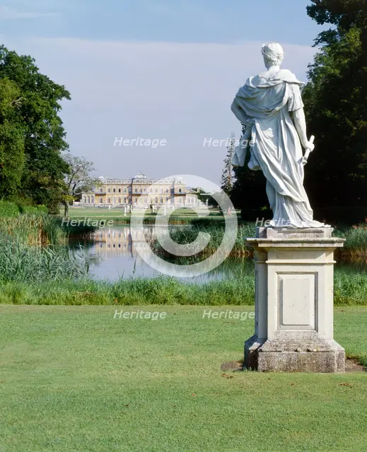Wrest Park House and Gardens, Silsoe, Bedfordshire, c1990-c2002. Artist: John Critchley.