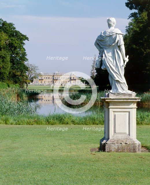 Wrest Park House and Gardens, Silsoe, Bedfordshire, c1990-c2002. Artist: John Critchley.