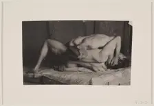 Wrestlers in Eakins's Studio, c. 1899. Creator: Thomas Eakins