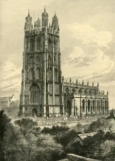 Wrexham Church 1898. Creator: Unknown