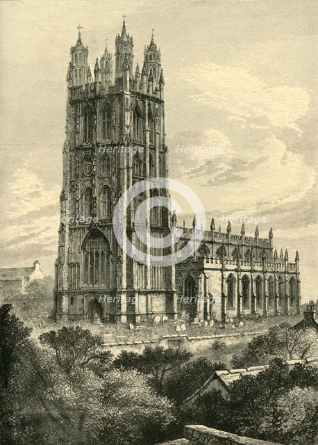 'Wrexham Church', 1898. Creator: Unknown.