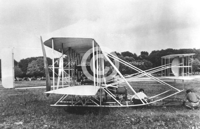 Wright Brothers' Military Flyer of 1909. Artist: Unknown
