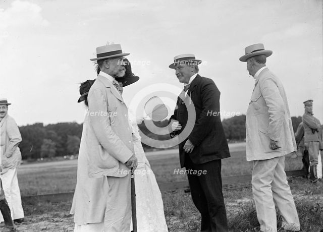 Wright Brothers Flight, 1909. Creator: Harris & Ewing.