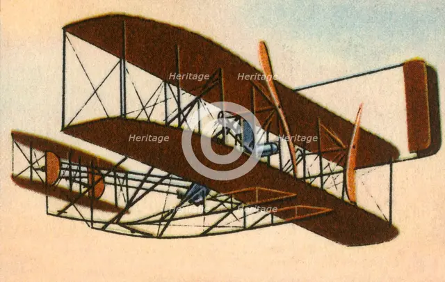 Wright brothers' flyer, c1903, (1932). Creator: Unknown.
