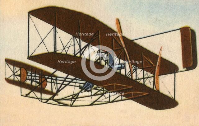 Wright brothers' flyer, c1903, (1932). Creator: Unknown.