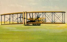Wright brothers glider, c1900, (1932). Creator: Unknown