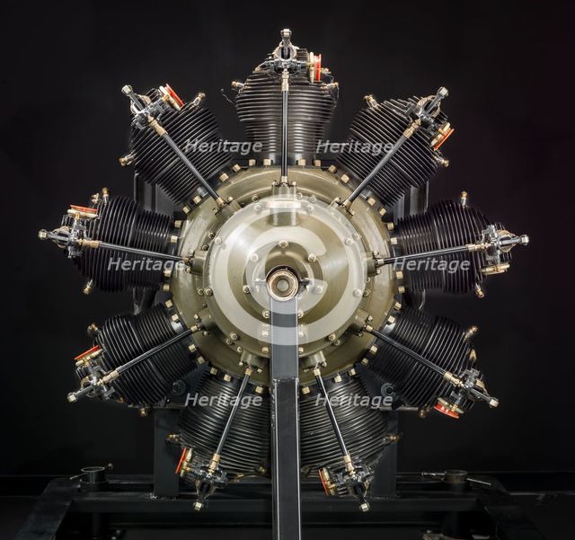 Wright Cyclone P-1, Radial 9 Engine, ca. 1925. Creator: Wright Aeronautical.