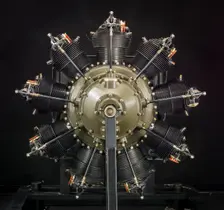 Wright Cyclone P-1, Radial 9 Engine, ca. 1925. Creator: Wright Aeronautical