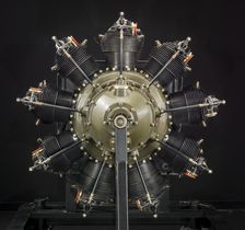 Wright Cyclone P-1, Radial 9 Engine, ca. 1925. Creator: Wright Aeronautical