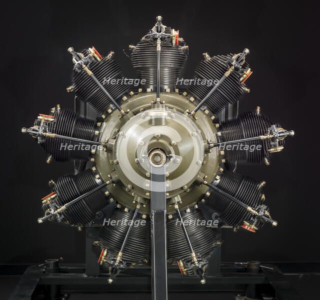 Wright Cyclone P-1, Radial 9 Engine, ca. 1925. Creator: Wright Aeronautical.