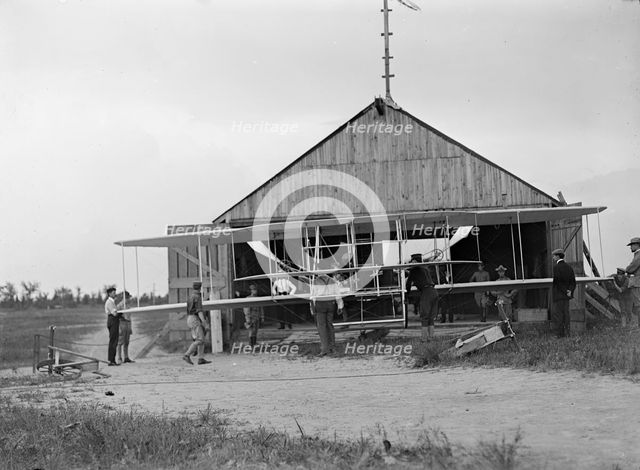 Wright Flights, Fort Myer, Va, July 1909.  Creator: Harris & Ewing.