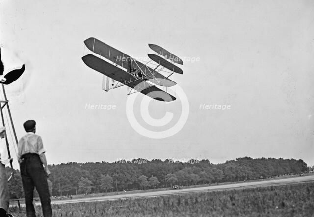 Wright Flights, Fort Myer, Va, July 1909 - First Army Flights, 1909 July. Creator: Harris & Ewing.