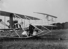 Wright Flights, Fort Myer, Va, July 1909 - First Army Flights; Wilbur And Orville Wright... Creator: Harris & Ewing