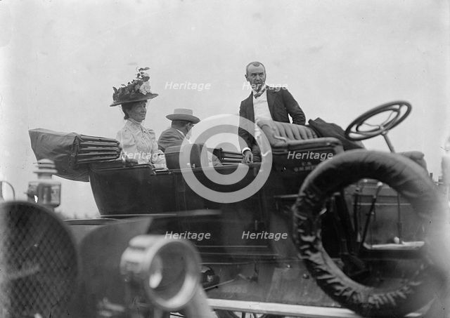 Wright Flights - Jean Jules Jusserand, Ambassador from France, 1909. Creator: Harris & Ewing.