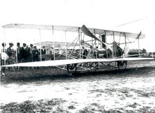 Wright Flyer test flights at Fort Myer, Virginia, USA, September 3, 1908. Creator: Unknown