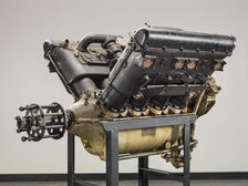Wright H-3 V-8 Engine, ca. 1922. Creator: Wright Aeronautical