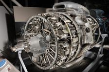 Wright Turbo-Cyclone 18R-3350-TC (972TC18DA2), 2-Row, Radial Engine, 1952. Creator: Wright Aeronautical