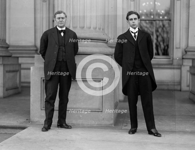 Wrisley Brown [and] Cong'man. [Charles Hedding] Rowland, between 1915 and 1919. Creator: Bain News Service.