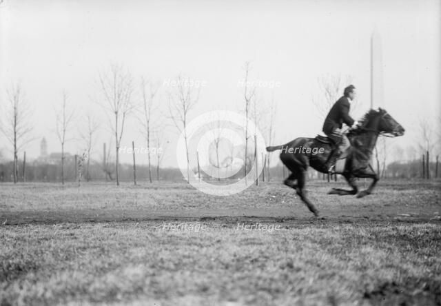 Wrisley Brown, Attorney - Riding, 1914. Creator: Harris & Ewing.