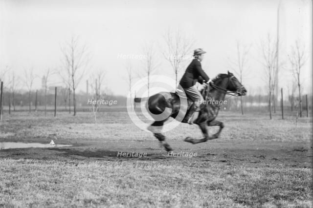 Wrisley Brown, Attorney - Riding, 1914. Creator: Harris & Ewing.