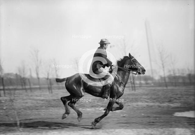 Wrisley Brown, Attorney - Riding, 1914. Creator: Harris & Ewing.