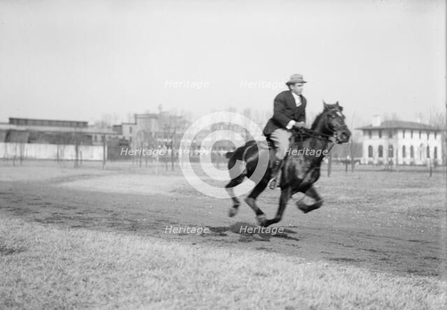 Wrisley Brown, Attorney - Riding, 1914. Creator: Harris & Ewing.