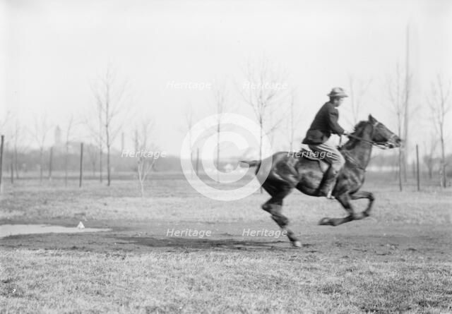 Wrisley Brown, Attorney - Riding, 1914. Creator: Harris & Ewing.