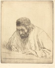 Writer (L'ecrivain). Creator: Alphonse Legros