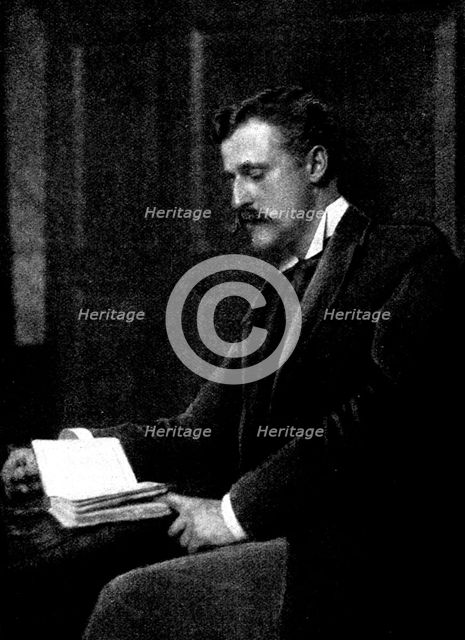Writers of the Day: No. XXXIV. Mr. William Watson, 1898. Creator: Frederick Hollyer.