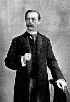 Writers of the Day: No. XXXVI. - Mr. Stanley J. Weyman, 1898. Creator: London Stereoscopic & Photographic Co