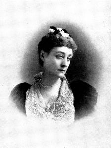 Writers of the Day: No. XXXVIII. - Mrs. Campbell Praed, 1898. Creator: Elliott & Fry