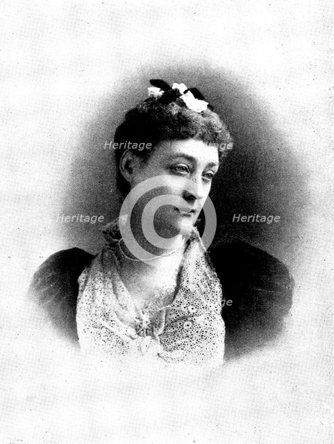 Writers of the Day: No. XXXVIII. - Mrs. Campbell Praed, 1898. Creator: Elliott & Fry.