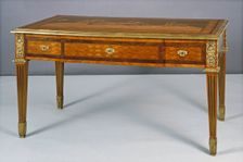 Writing Table with Mechanical Fittings..., partly c. 1779, partly 19th century. Creator: David Roentgen