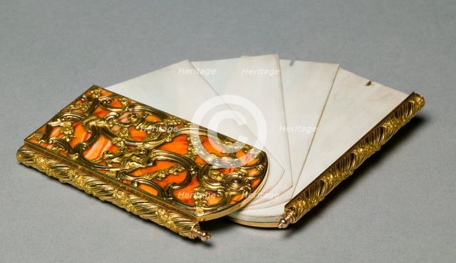 Writing Tablet (Aide Mémoire), c. 1760-70. Creator: Unknown.