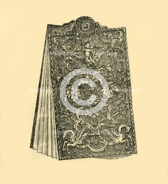 Writing tablets, 1690-1700, (1881). Creator: W Harbutt.