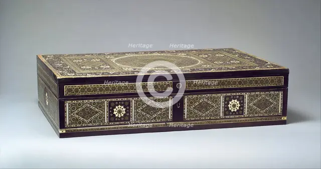 Writing Box, India or Pakistan, late 16th-early 17th century. Creator: Unknown.
