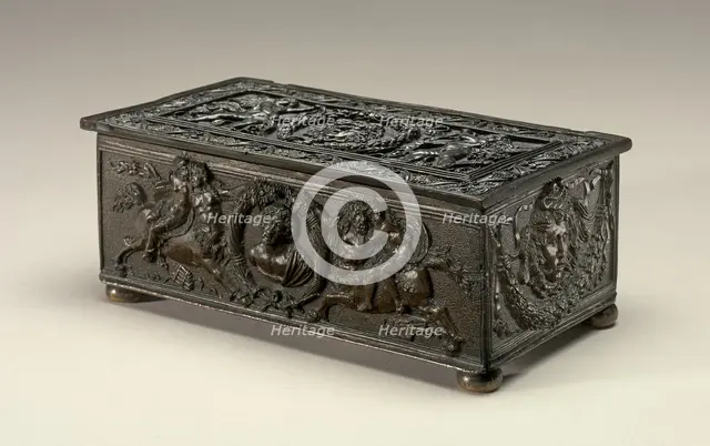 Writing Casket, c. 1500. Creator: Unknown.
