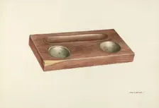 Writing Desk Set, c. 1939. Creator: Ursula Lauderdale