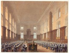 Writing School, Christ's Hospital, n.d. Creator: Frederick Mackenzie