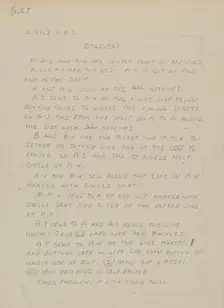 Written Instructions for Making a Suit, c. 1938. Creator: Henry De Wolfe