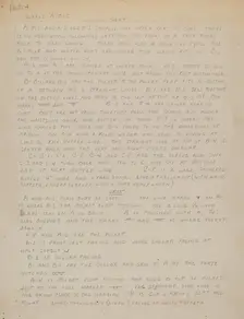 Written Instructions for Making Suit, c. 1938. Creator: Henry De Wolfe