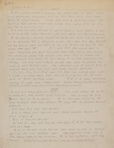 Written Instructions for Making Suit, c. 1938. Creator: Henry De Wolfe