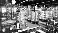Wrought by the Silversmith: in the Silver Show Room, 1909. Creator: Unknown