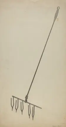 Wrought Iron Toaster, 1935/1942. Creator: Benjamin Resnick